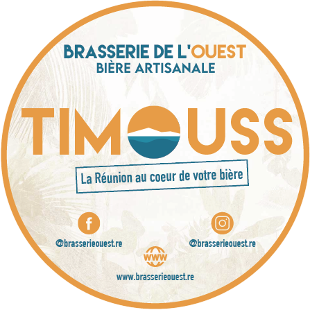 Sous bock de TIMOUSS, la brasserie de l'ouest